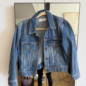 A.L.C. Studded Denim Jacket - XS